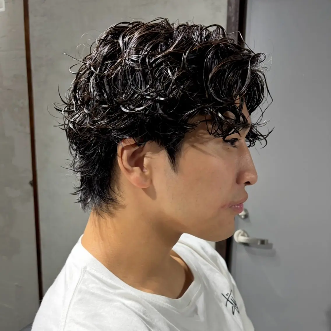 ミディアム パーマ ミディアムパーマ カット パーマ 平出天翔/ 久屋大通/パーマのヘアスタイル