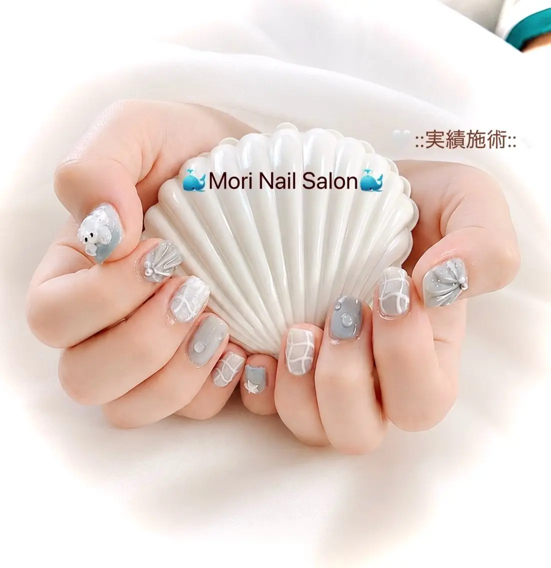 ネイル ハンドネイル MORI ネイル SALONのネイルデザイン