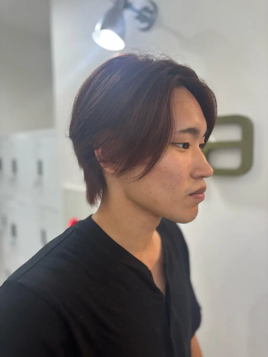 【新規】メンズカット+ワンカラーの写真
