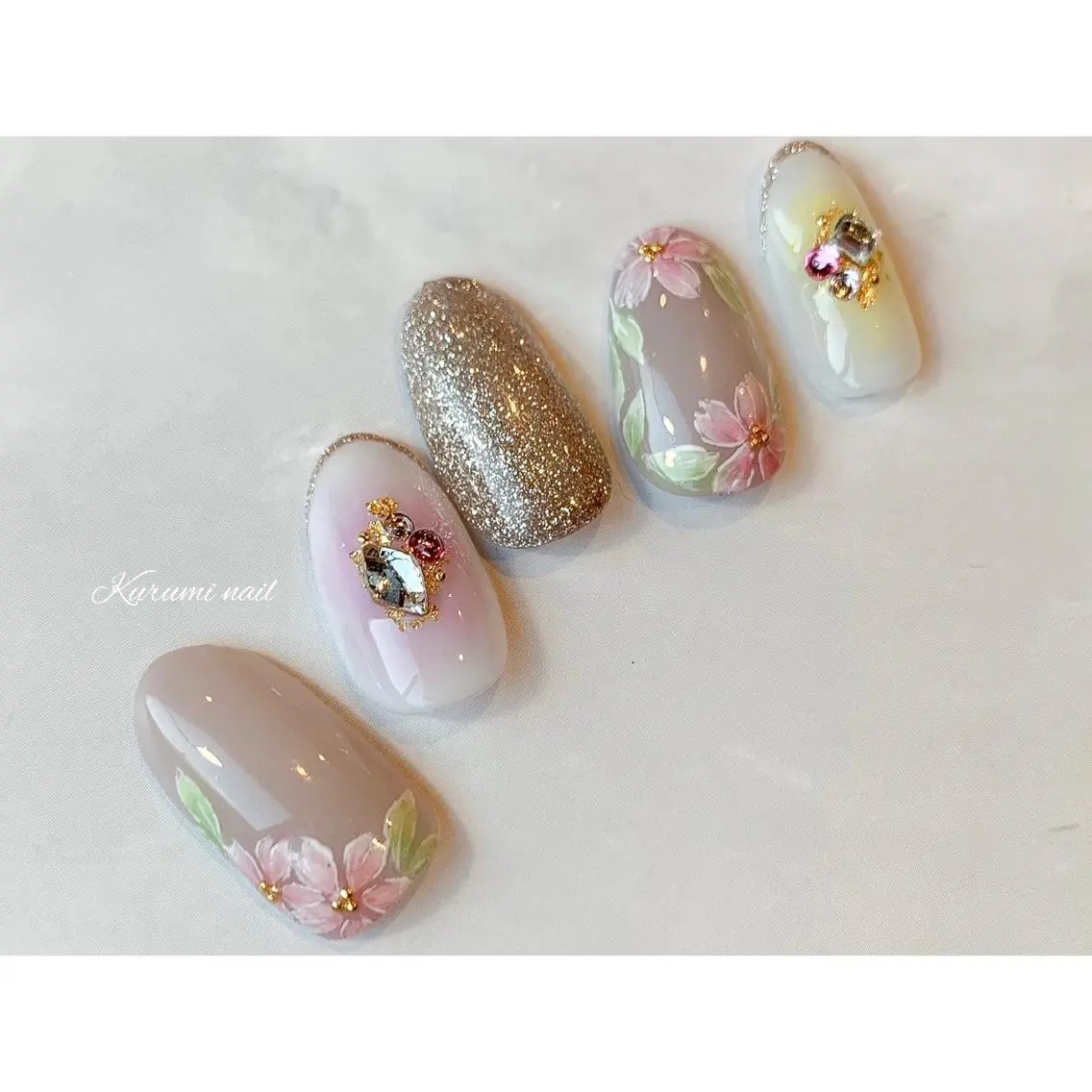 ネイル ハンドネイル Maison noyerのネイルデザイン