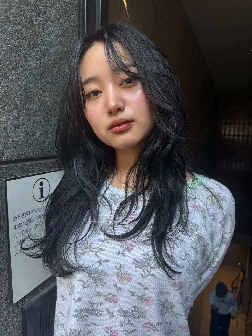 ロング 髪質改善 縮毛矯正 カット トリートメント 林 コウセイ【三軒茶屋】のヘアスタイル