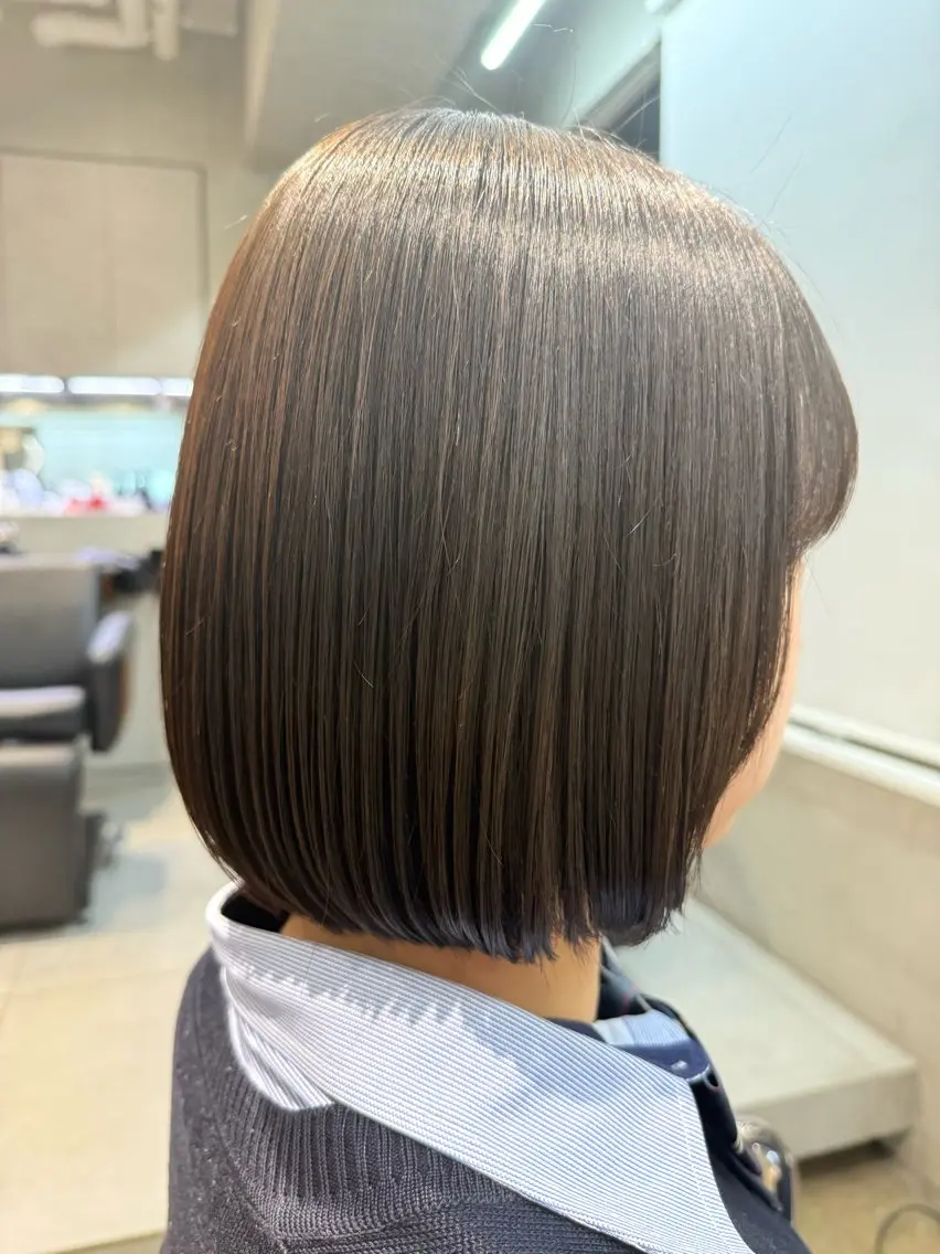 ショート カラー パーマ メンズ 縮毛矯正 縮毛矯正 透明感艶髪カラー🫧 KAZUMAのヘアスタイル