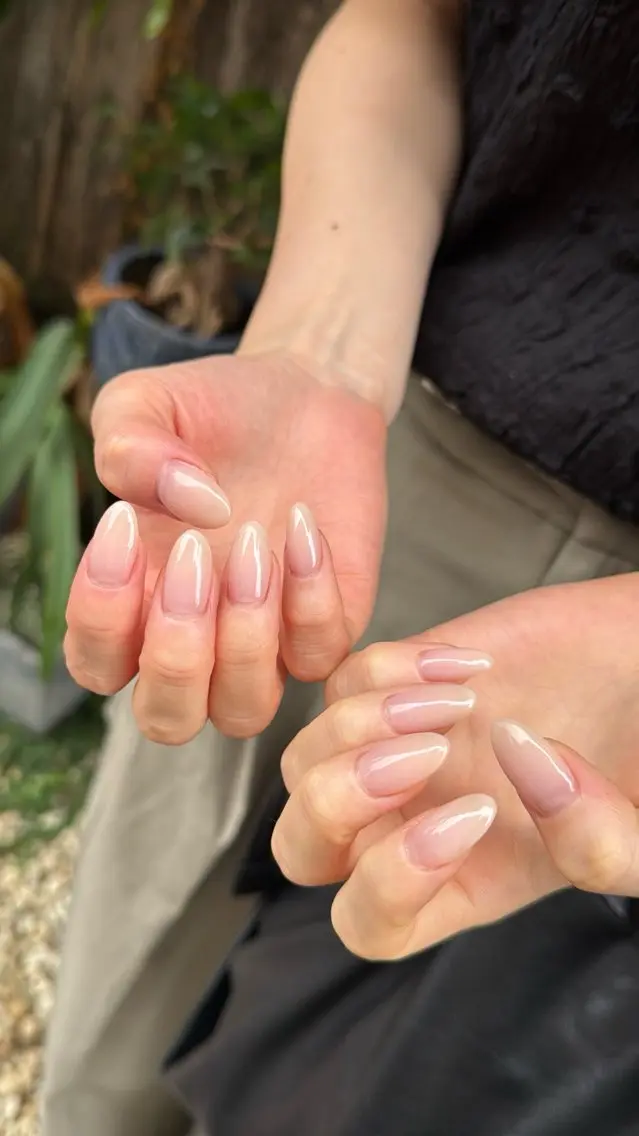ネイル フラッシュネイル フラッシュマグ フットネイル フレンチネイル 韓国ネイル ハンドネイル SAKU nail 作島茜のネイルデザイン