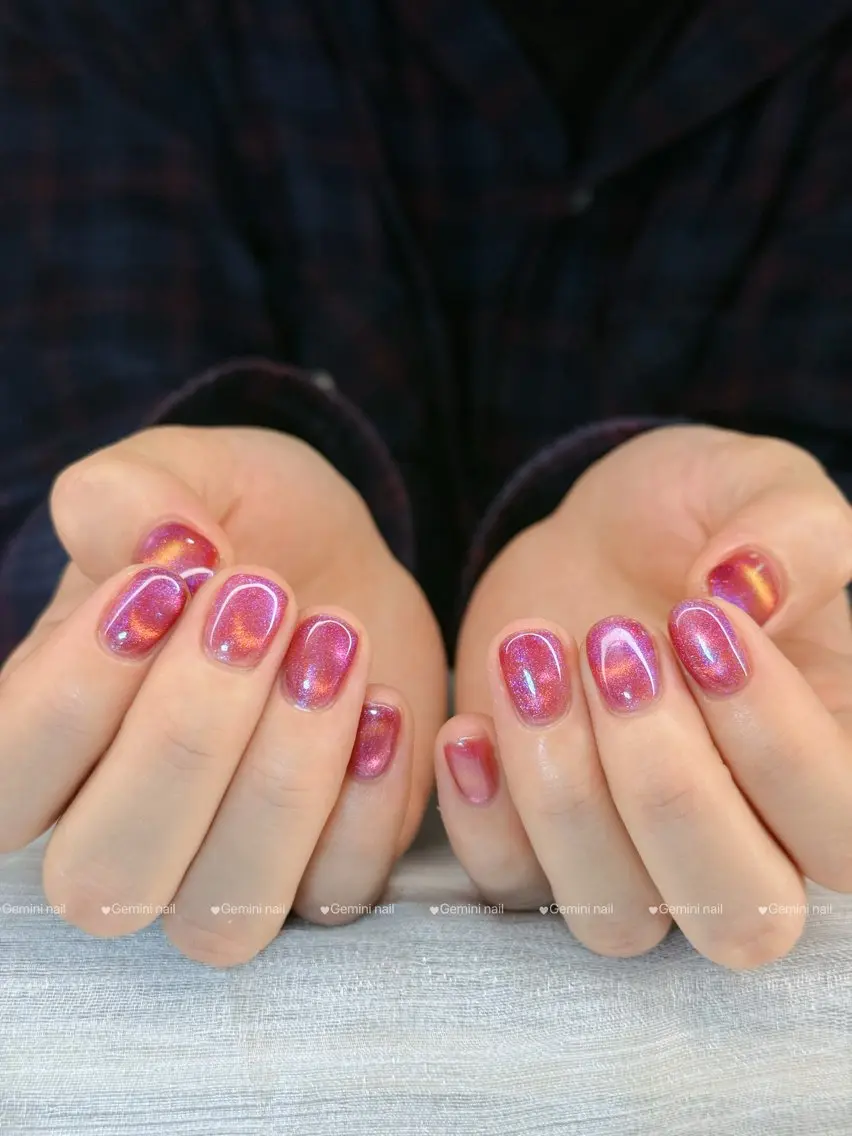 ネイル マグネットネイル Gemini nail.Yukiのネイルデザイン