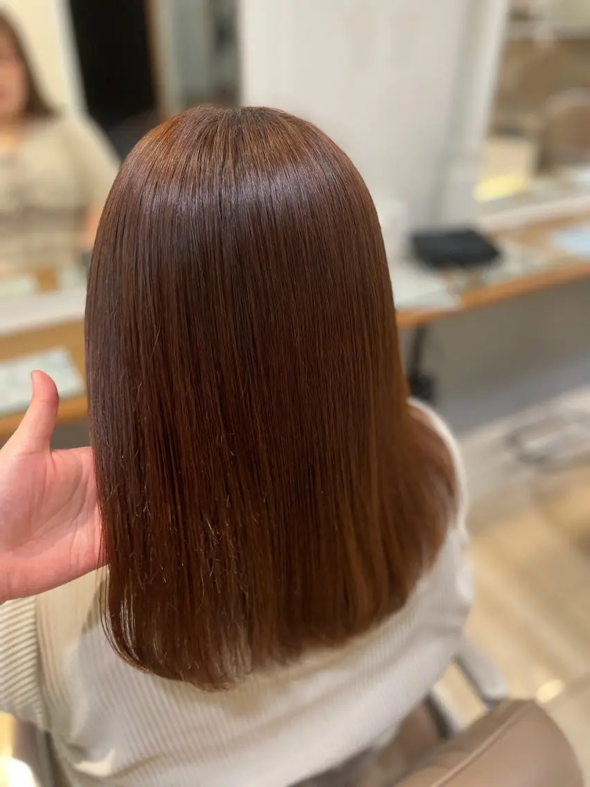 縮毛矯正 トリートメント ⭐️ はづき⭐️のヘアスタイル
