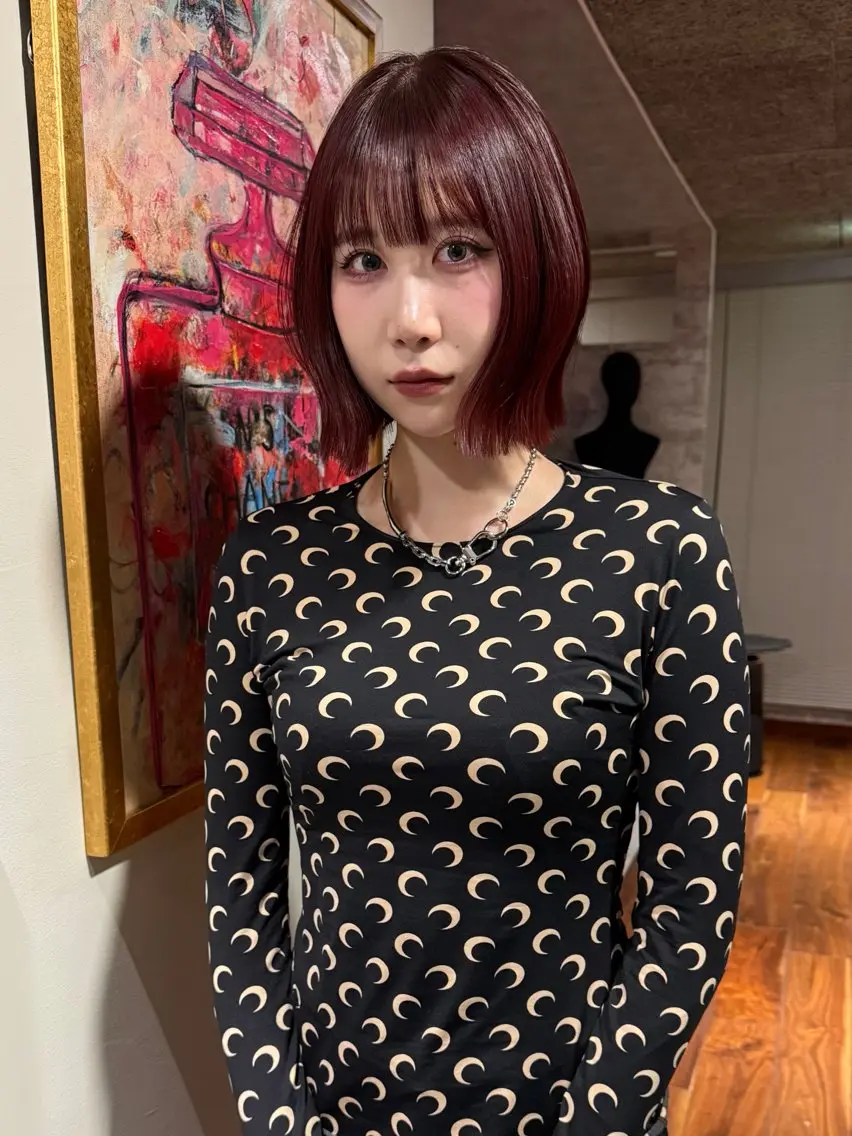 ショート カラー カット ヘアカラー トリートメント mai / linoah˚✧のヘアスタイル