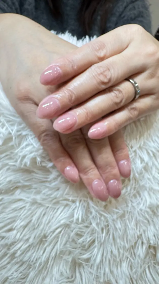 ネイル ワンカラーネイル ハンドネイル CITRON🍊 MISAのネイルデザイン