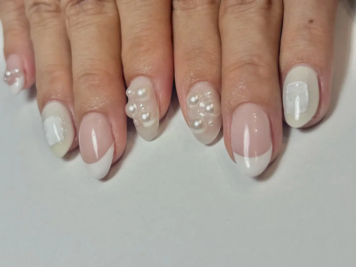 ネイル 持ち込み ハンドネイル nail salon Y²🐻板谷のネイルデザイン