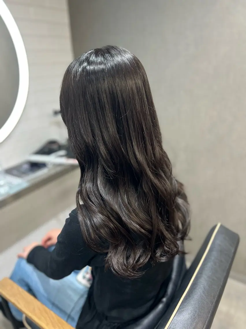 毛量調整&整えカット✂️＋オージュアトリートメント   ※長さは変えられませんの写真
