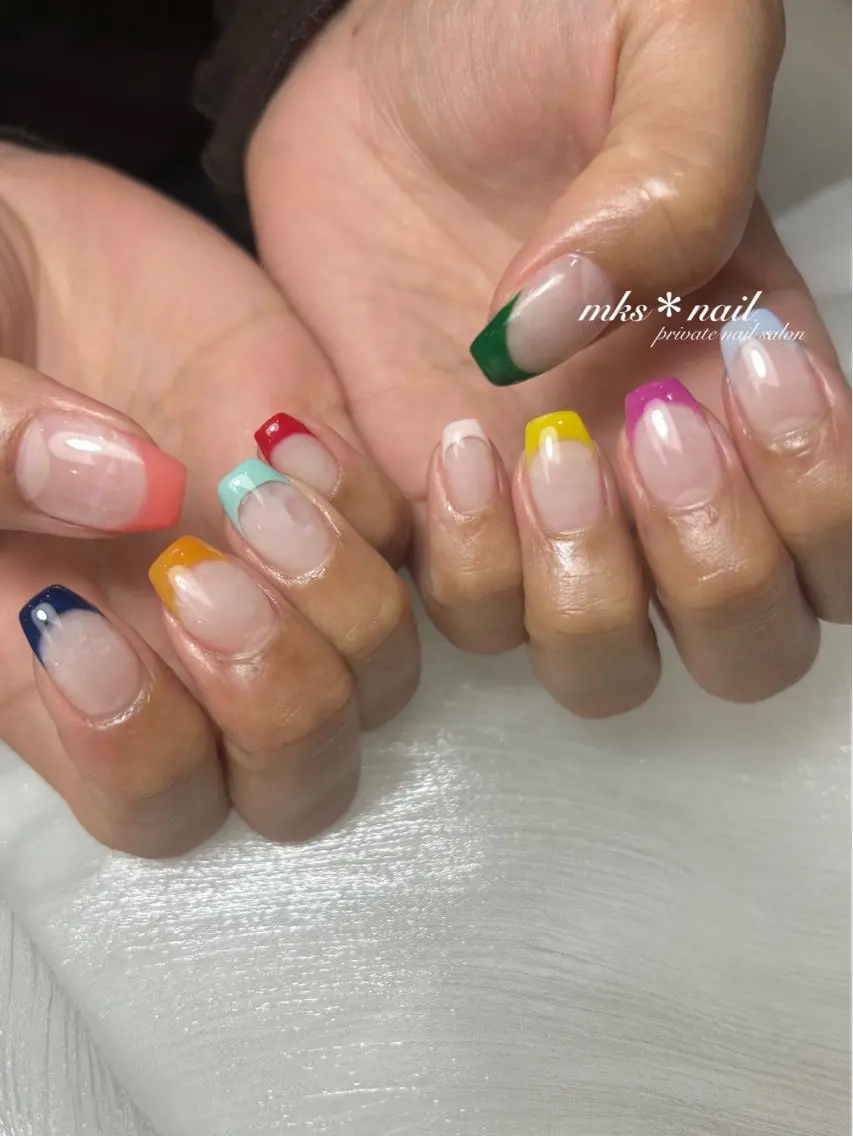 ネイル mks＊nail //  枚方長尾のネイルデザイン