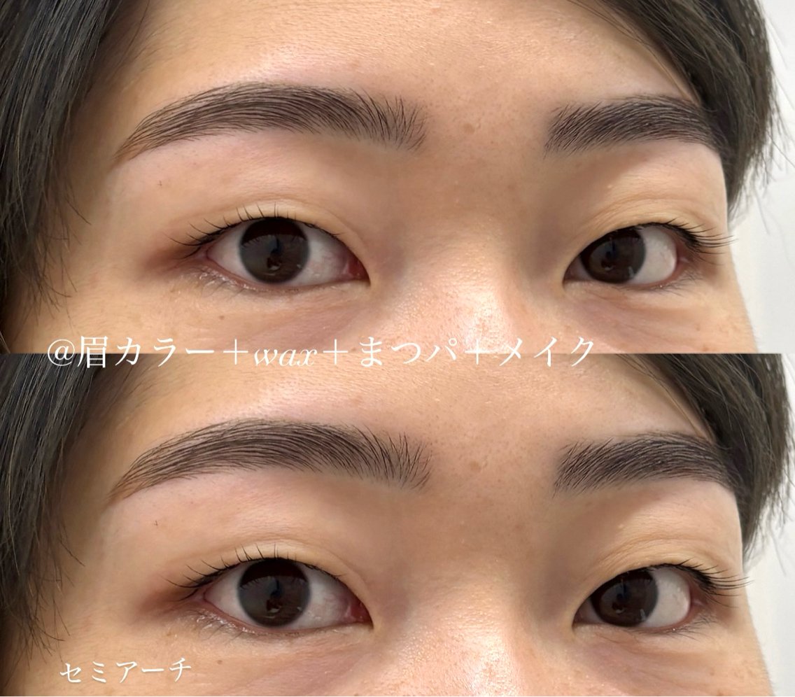 アイブロウ ワックス脱毛 眉カット その他(アイブロウ) 黄金比ナチュラル骨眉 / momoka🐈のマツエク・マツパデザイン