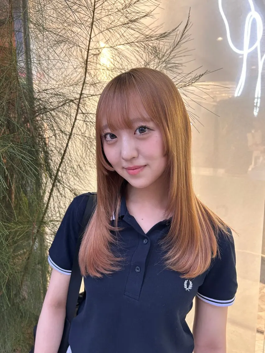 セミロング カット 縮毛矯正/ アイリスト/ゆきなのヘアスタイル