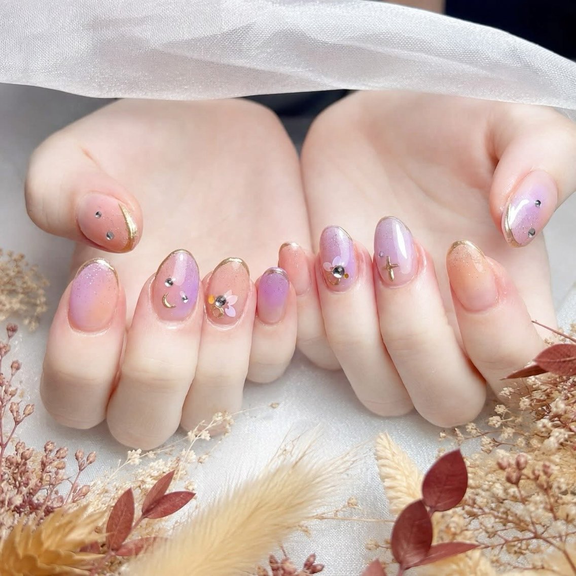 ネイル ハンドネイル Rosy Nail Galleryのネイルデザイン
