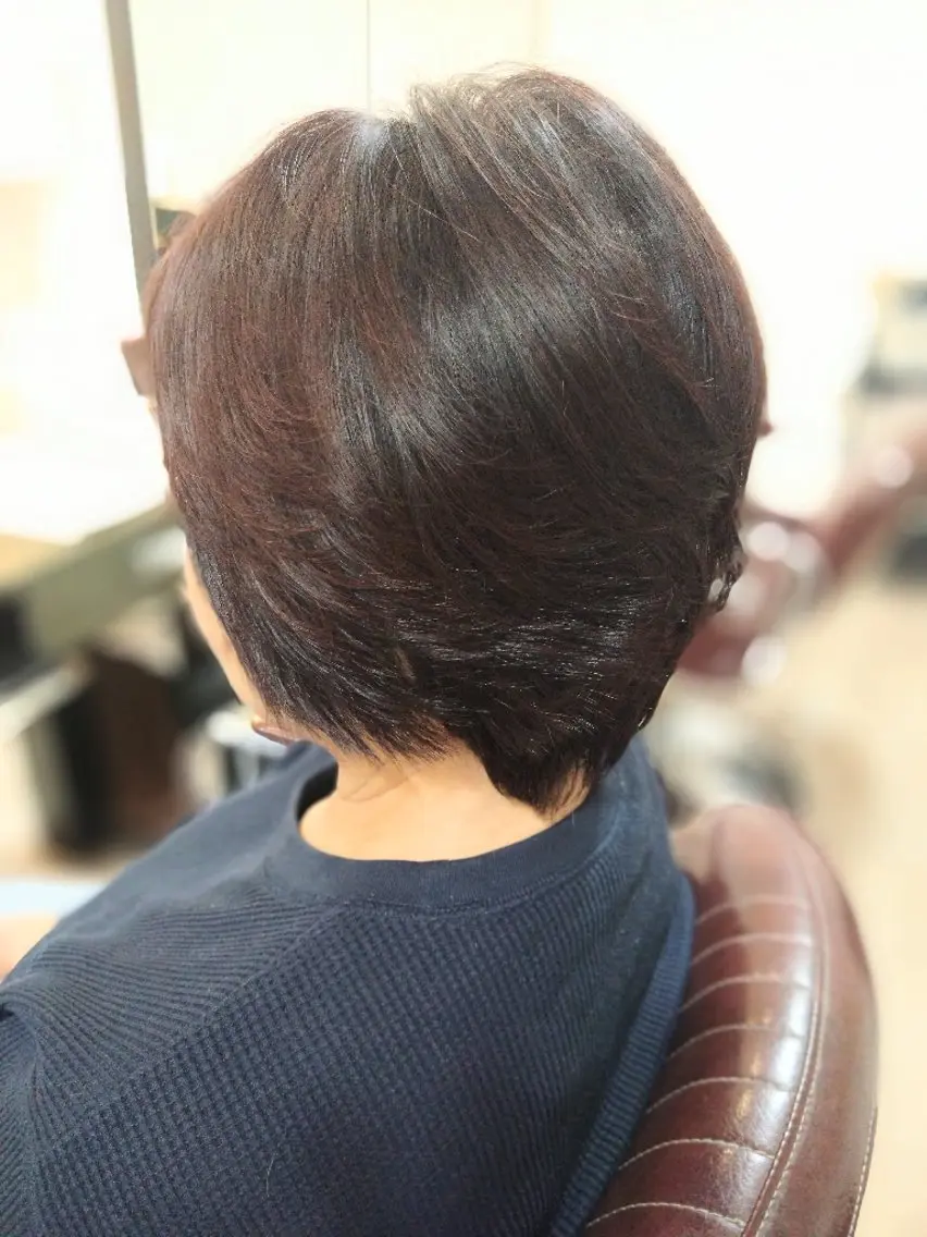 ショート パーマ ショートヘア 砂田 沙樹のヘアスタイル