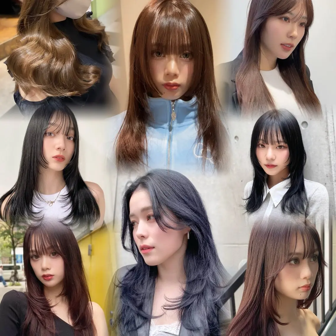 ロング カラー カット ヘアカラー トリートメント ハッシュカット/艶感 カラー/ユウキ✨のヘアスタイル
