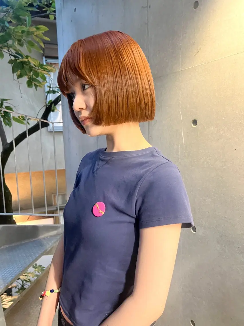 ショート カラー カット ボブ/パーマ 🐕‍🦺Nagiのヘアスタイル