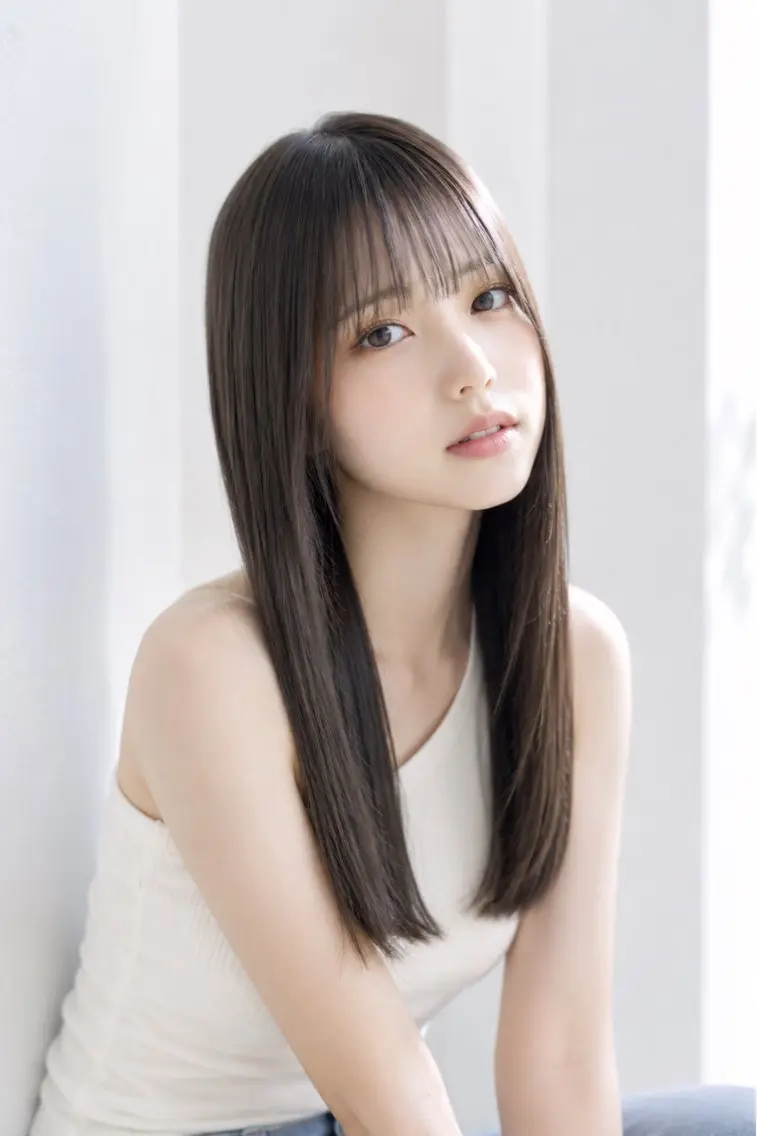 ミディアム パーマ くせ毛 髪質改善 ストレートパーマ カット 縮毛矯正 トリートメント 田村和範/似合わせ カラー/髪質改善のヘアスタイル