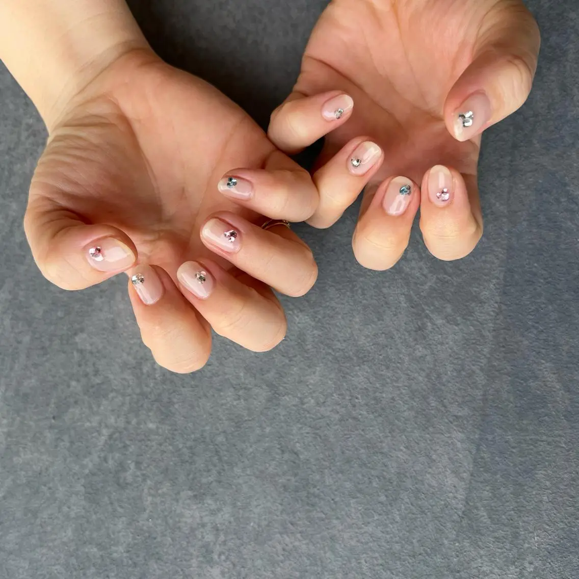 ネイル ニュアンスネイル sode shioriのネイルデザイン