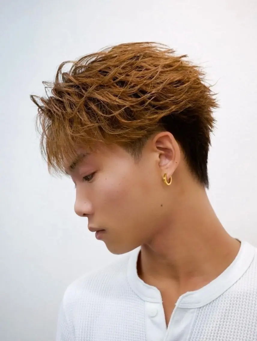 メンズ カット KAMINAO HIRYUのヘアスタイル