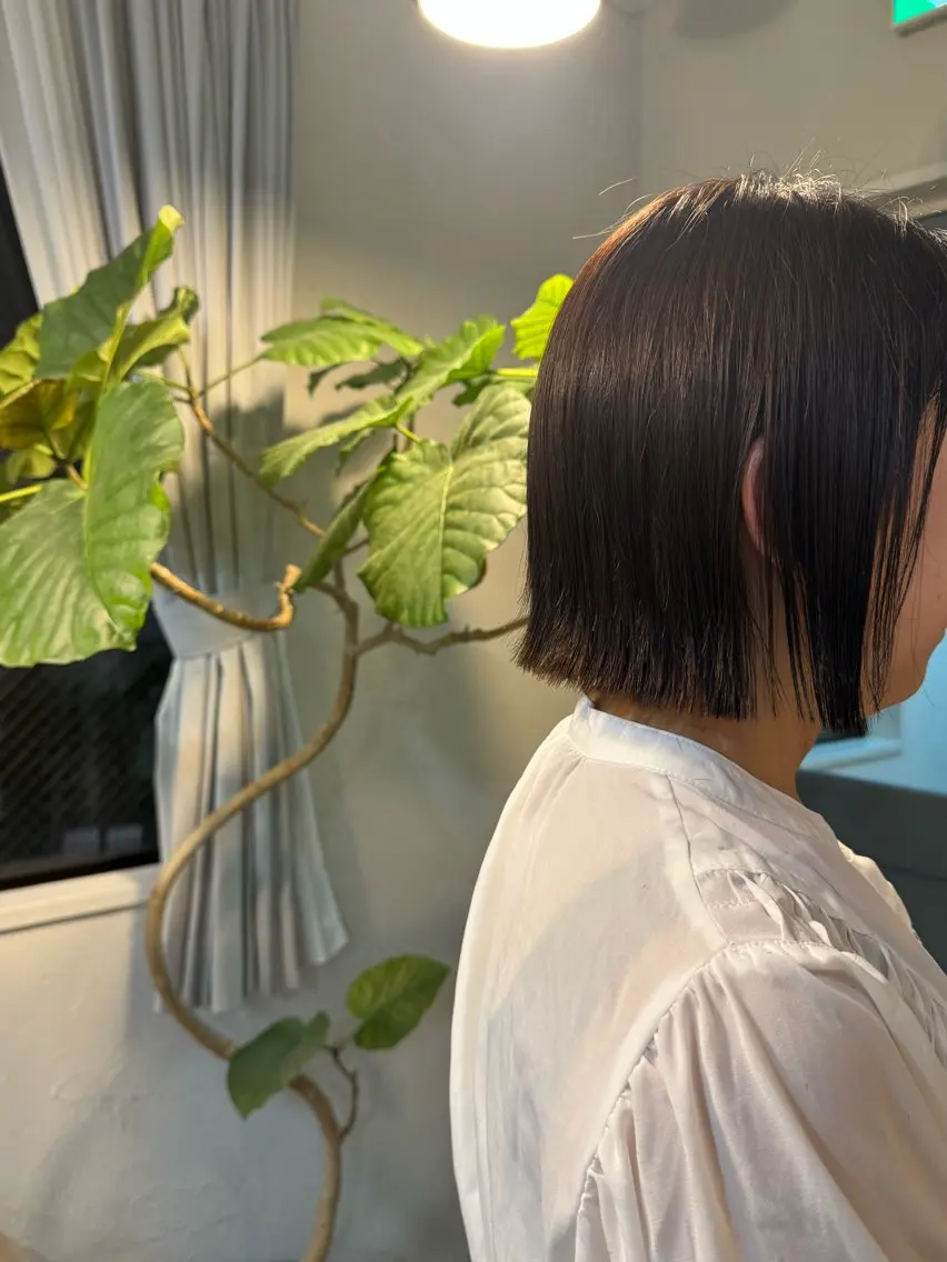 ミディアム 檜木 奈央のヘアスタイル