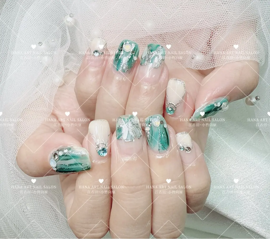 ネイル ハンドネイル HANA ART NAIL SALONのネイルデザイン