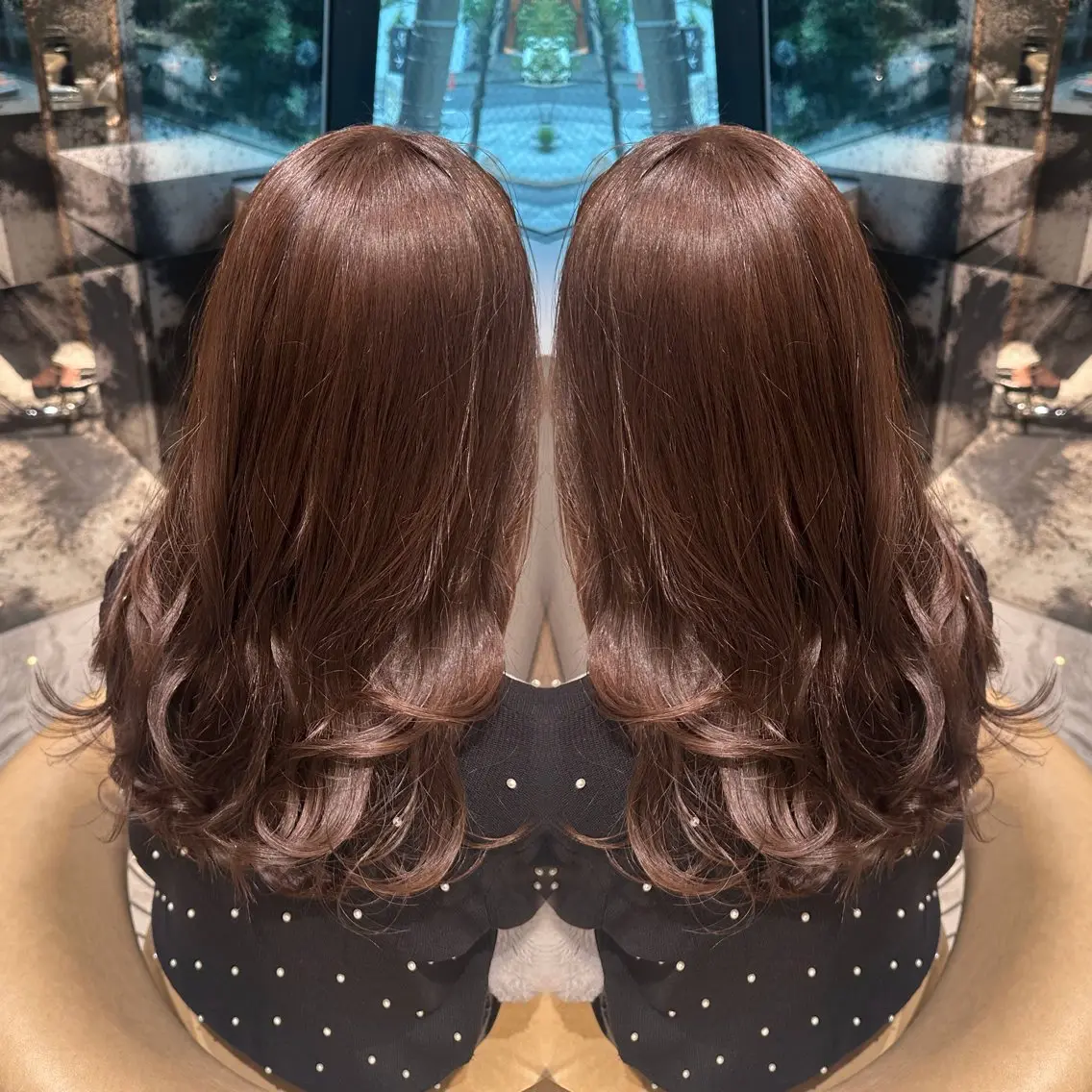 セミロング もえな 💋👼🏻のヘアスタイル