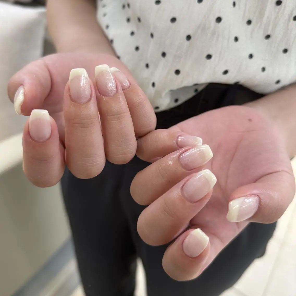 ネイル フレンチネイル ハンドネイル yuri.k★ DEE babyのネイルデザイン