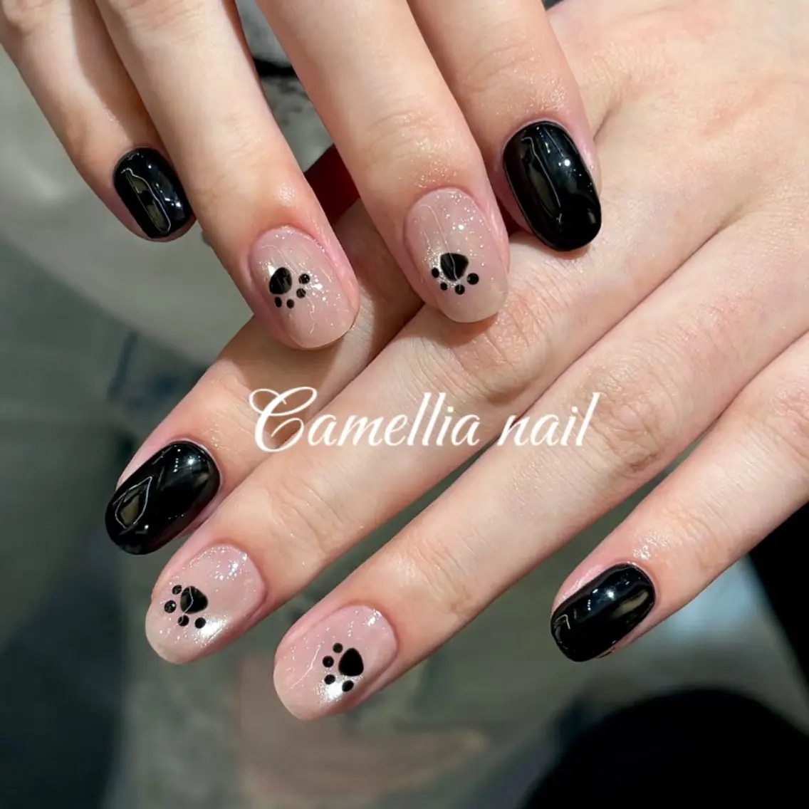 ネイル ハンドネイル Camellia _koushinのネイルデザイン