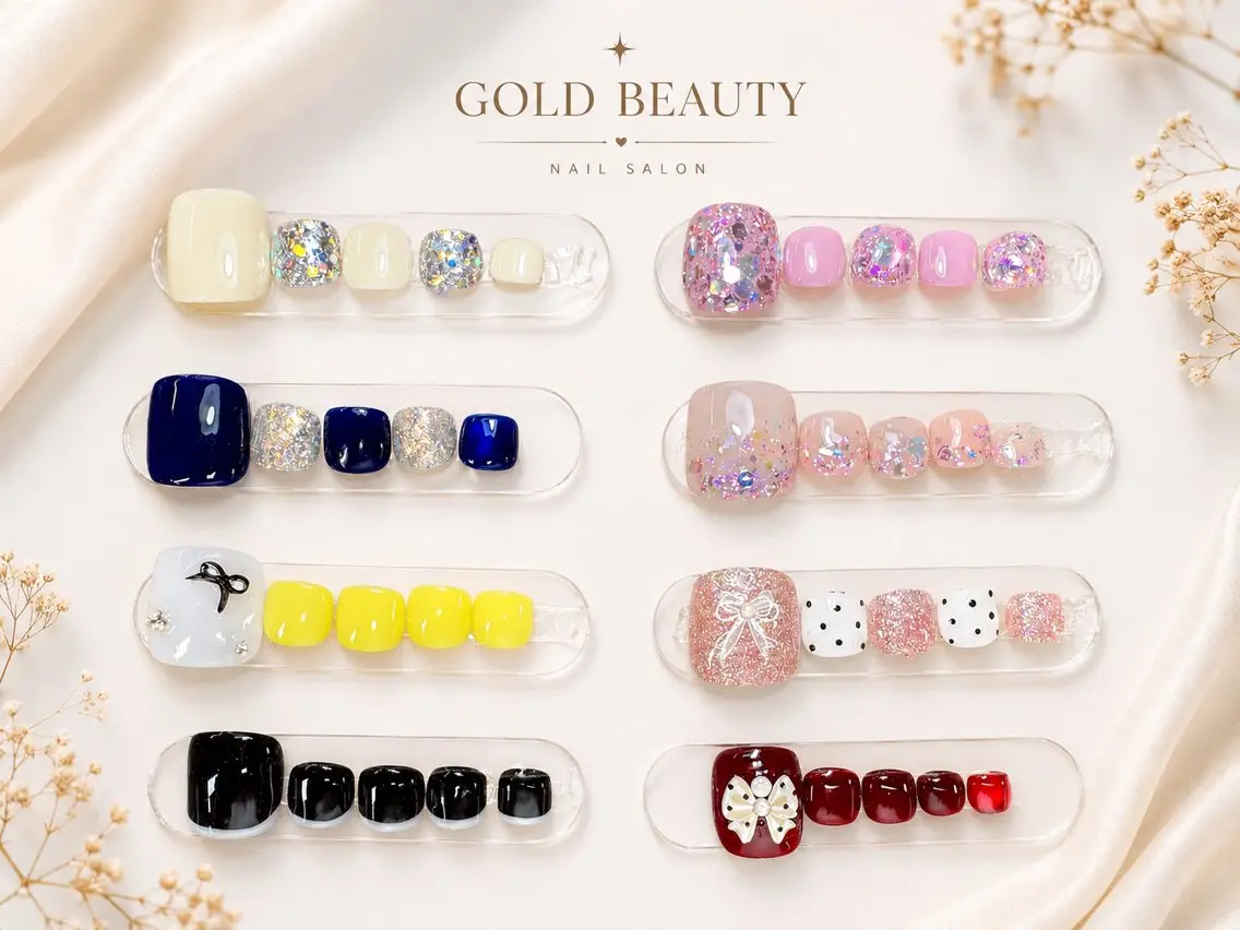 [初回ジェルオフ無料]定額フットネイル¥4,800の写真