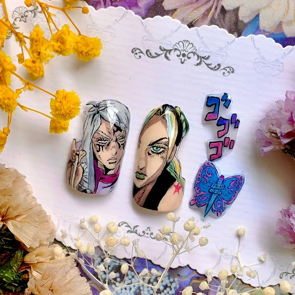 ネイル アートネイル 3Dアートネイル💗 都築レナのネイルデザイン