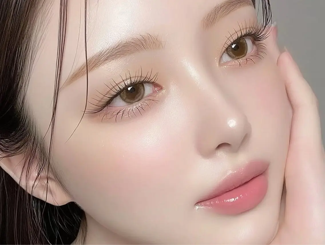 マツエク・マツパ 束感まつ毛 韓国風マツエク パリジェンヌラッシュリフト まつげパーマ 一重×まつ毛パーマ 束感まつげパーマ🩷 MOMOKAのマツエク・マツパデザイン