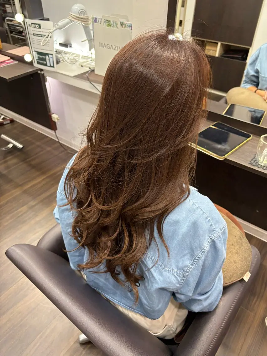 ロング カット ヘアカラー トリートメント ヘッドスパ 髪質改善FORMA 💫S.Katohのヘアスタイル