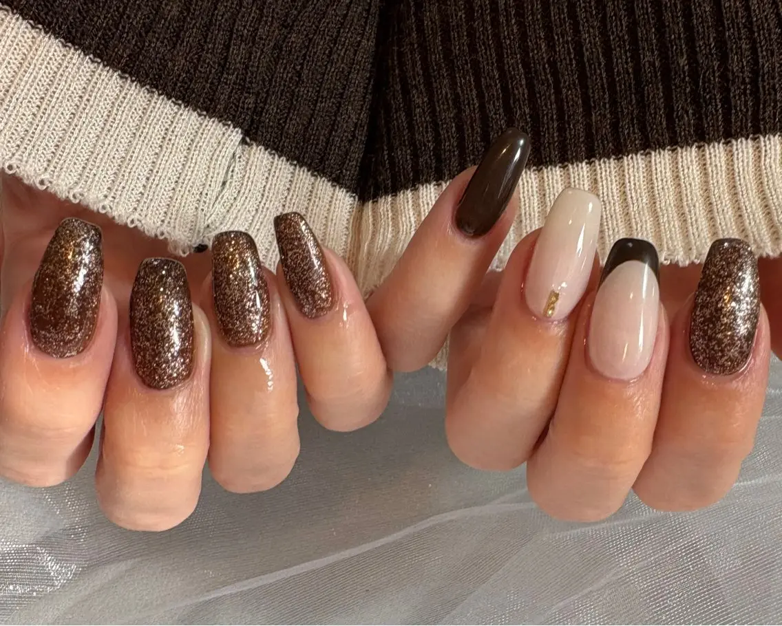 ネイル アートネイル フラッシュネイル フットネイル ジェルネイル マグネットネイル Eri /Lino nailのネイルデザイン