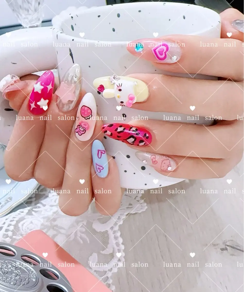 ネイル ハンドネイル ルアナネイル サロンのネイルデザイン