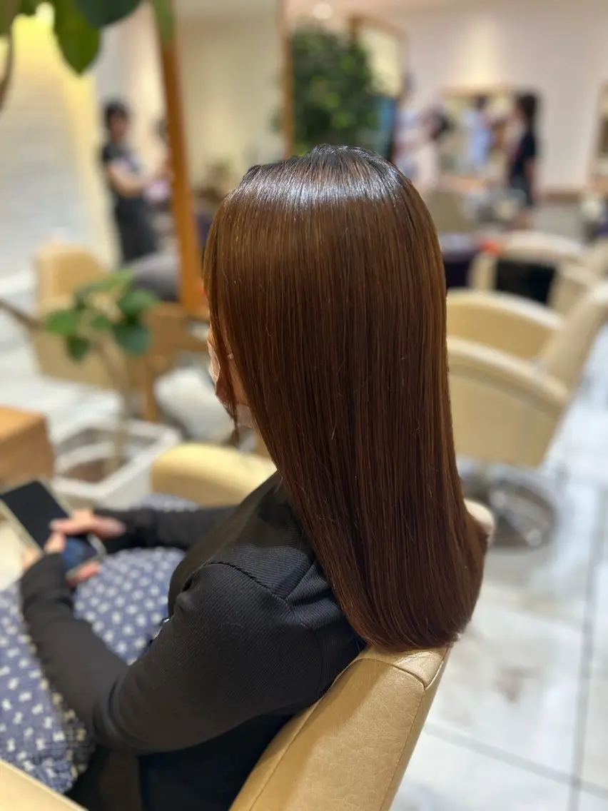 ロング preak まりののヘアスタイル