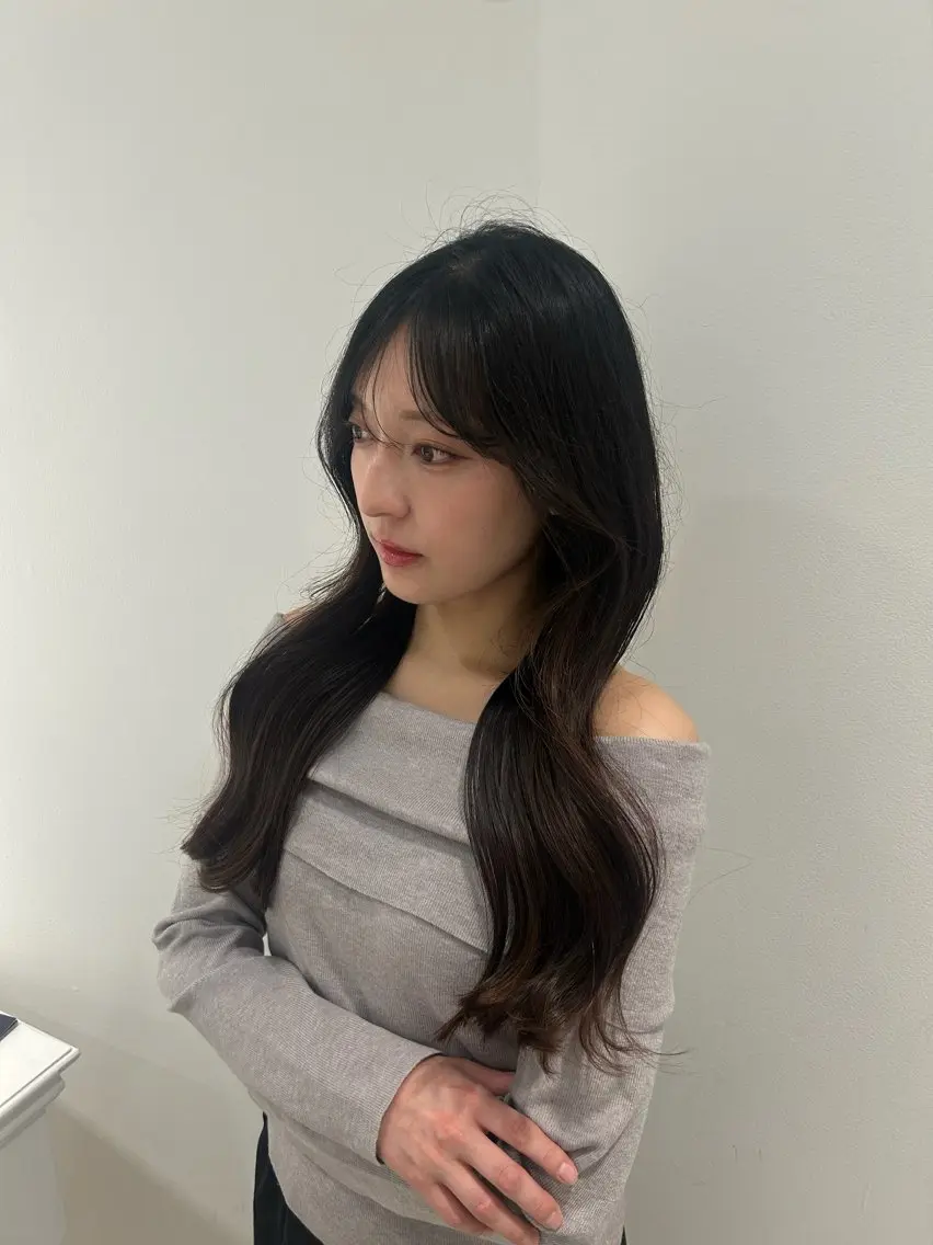 うる艶ワンカラー💁🏻‍♀️🩵✨️の写真