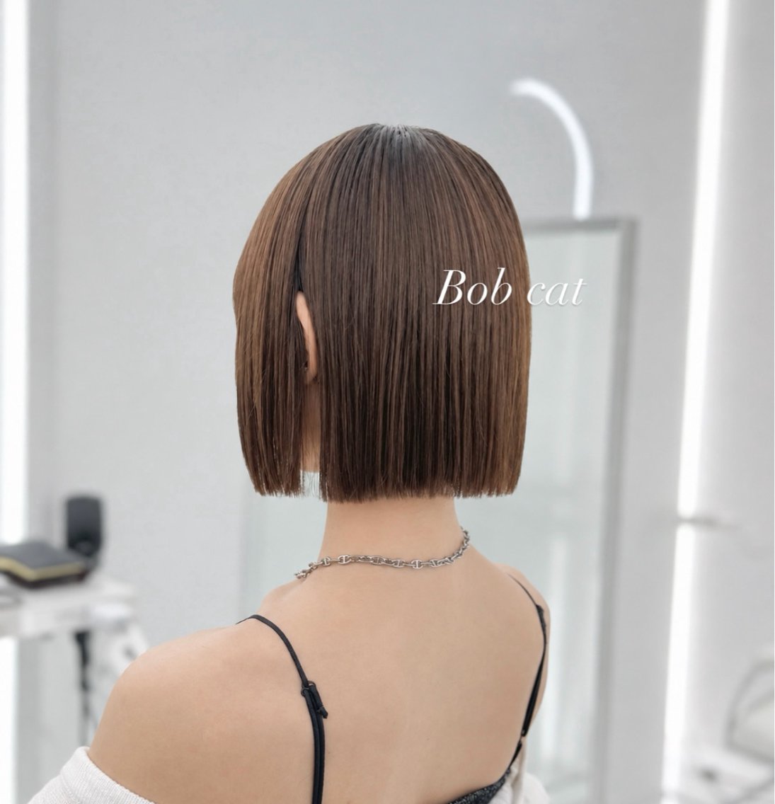 ショート ボブ トリートメント 𝐜𝐨𝐚 𝐦𝐨𝐦𝐨𝐞のヘアスタイル