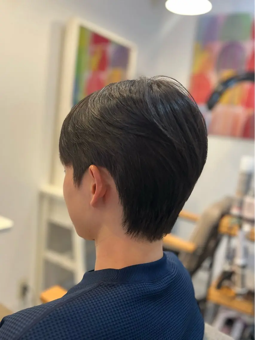 パーマ メンズ ダウンパーマ メンズパーマ HEALHAIR 堀江店のヘアスタイル