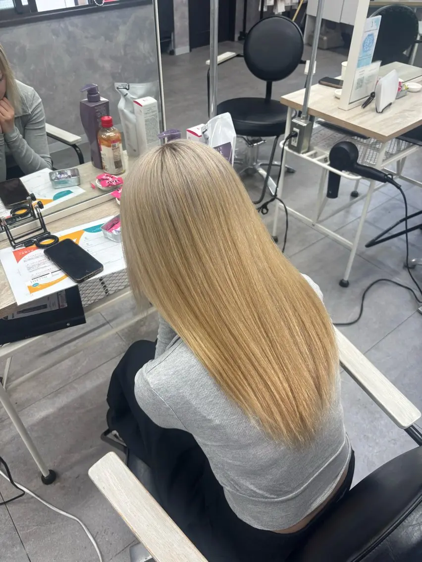 【ご新規様限定🌟】2ブリーチ💎＋フルカラー🥣💞ハイトーンにしたい方必見👀💫の写真