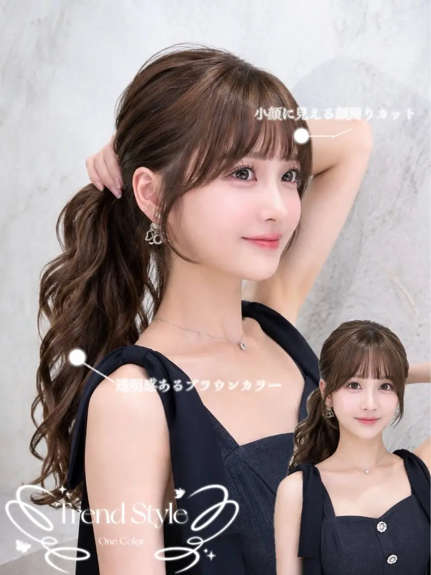 セミロング カラー アッシュ アッシュブラウン ブラウンカラー ヘアカラー トリートメント 🍑ももか🍑透明感 カラー/赤羽🦋のヘアスタイル