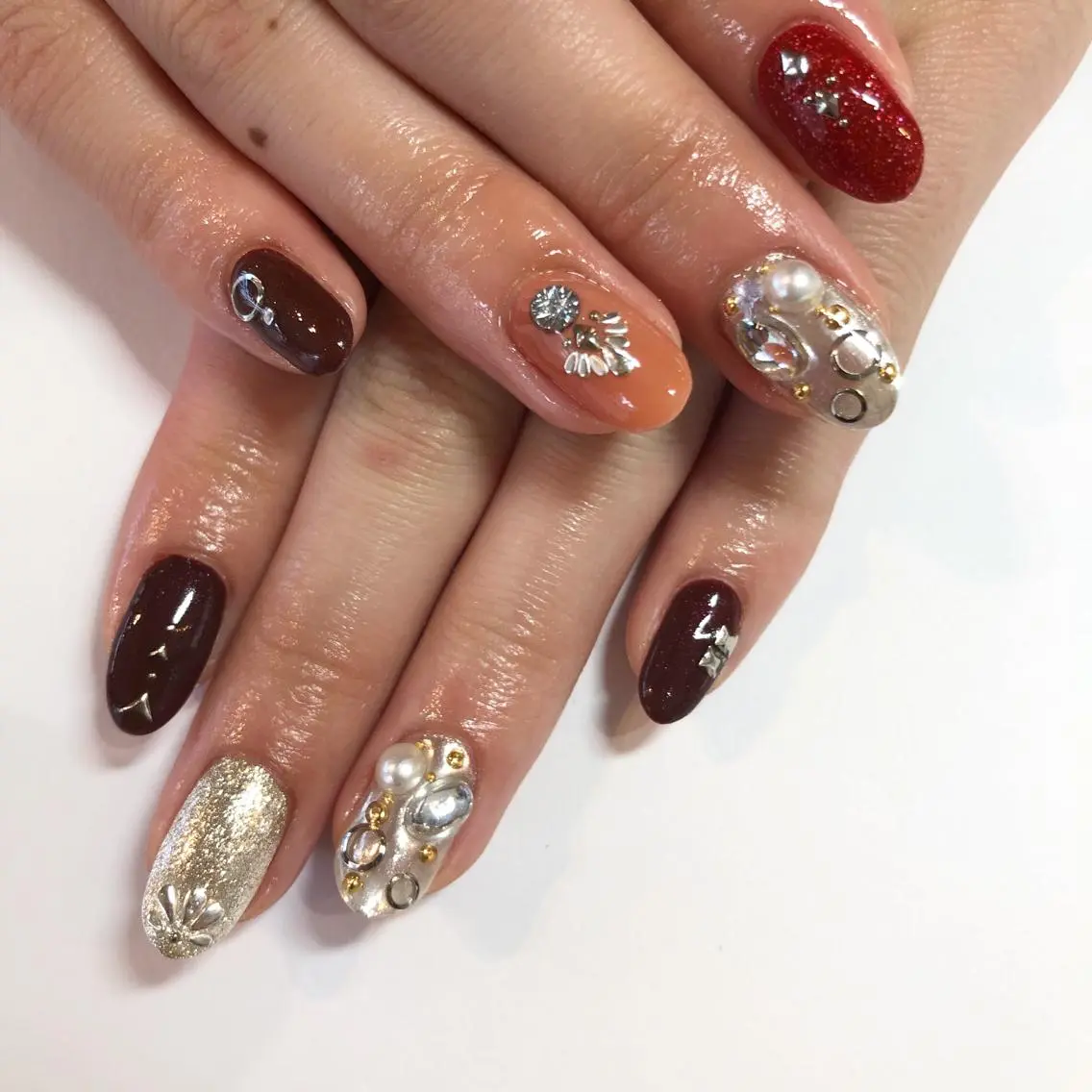 ネイル ゴージャス 🎀AYAKO 🎀中韓ネイルのネイルデザイン