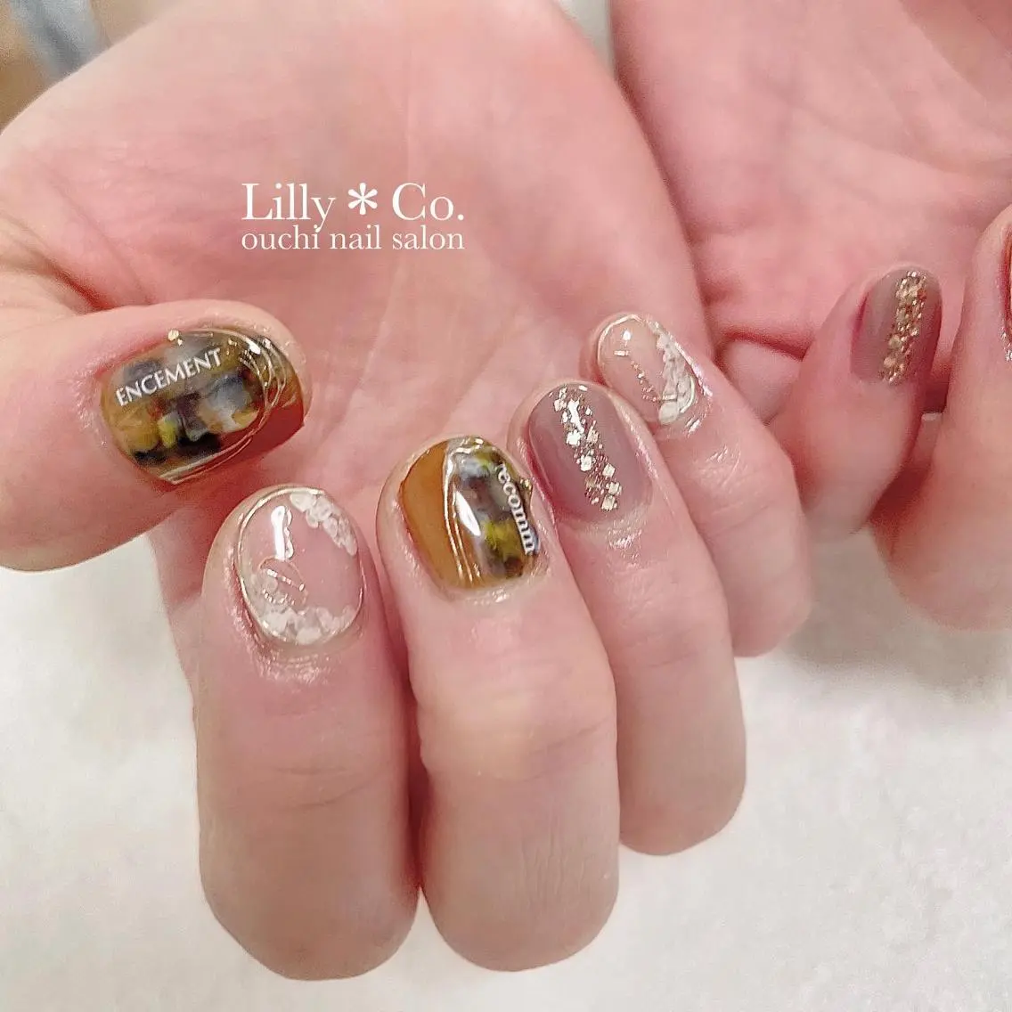 ネイル ハンドネイル ハンドケア Lilly Co.のネイルデザイン