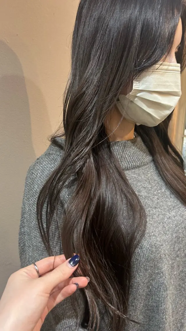 カラー ブラウンカラー ヘアカラー トリートメント MIYUU心優/ カットモデル様募集中のヘアスタイル
