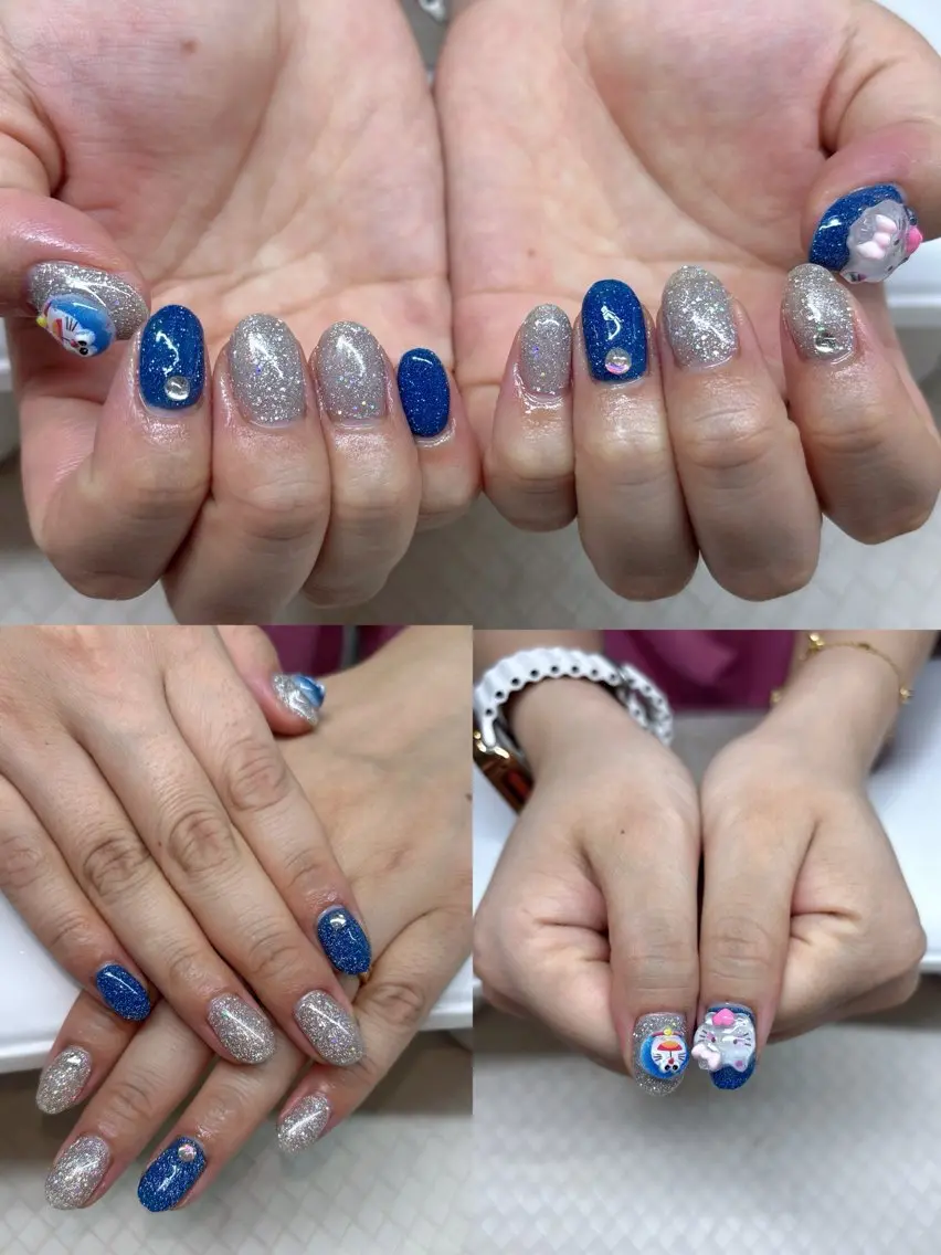 ネイル フラッシュネイル ジェルネイル ハンドネイル Rei / U.NI nailのネイルデザイン