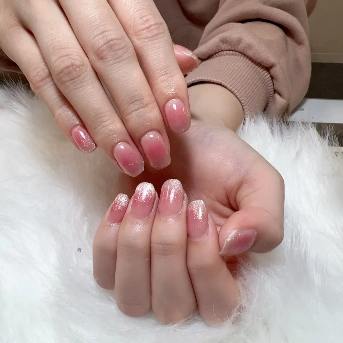 ネイル ハンドネイル 🎀nana🫧 ワンホンネイル🎀のネイルデザイン