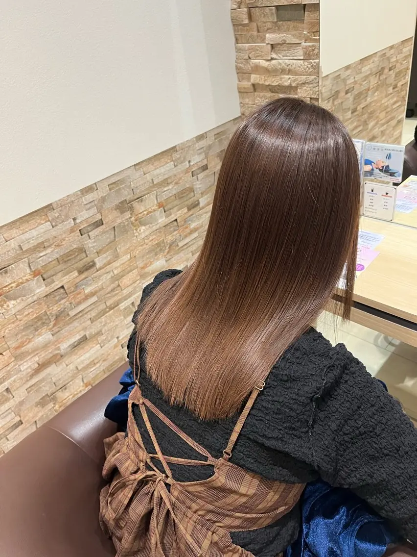 ミディアム 髪質改善 加野 舞のヘアスタイル