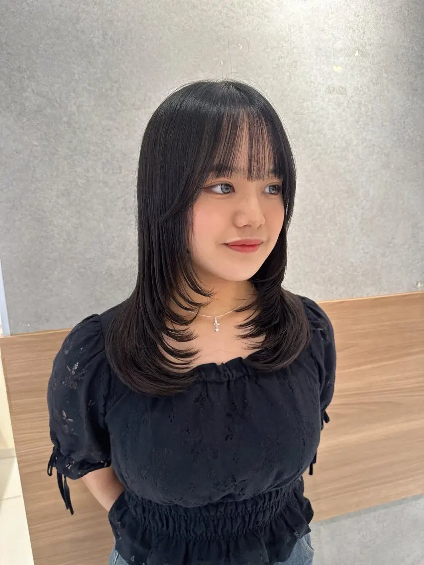 ミディアム ♡モデル募集中♡ Hananのヘアスタイル