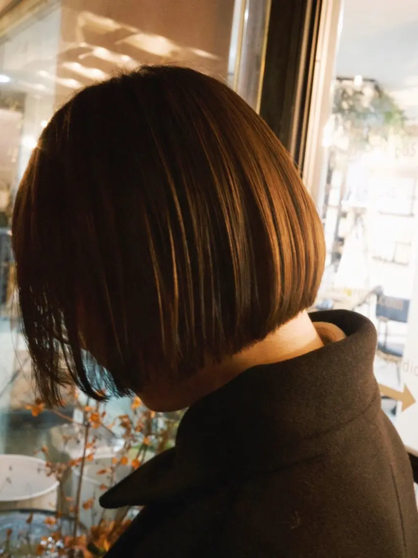 ショート ボブ URU hair ふたばのヘアスタイル