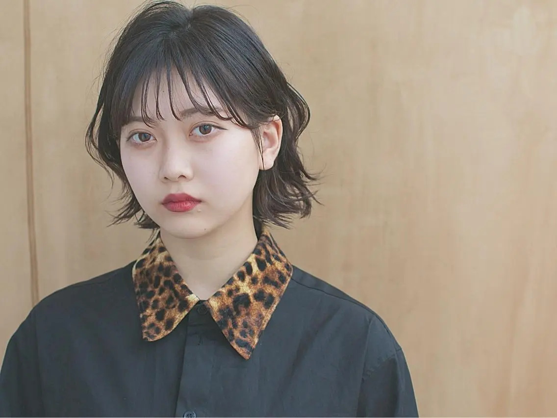 ミディアム ボブ 本間 匠のヘアスタイル