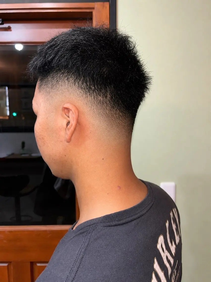 ショート メンズ フェードカット スキンフェード 似合わせカット 辻雅也/メンズ/ シェービング/理容室のヘアスタイル